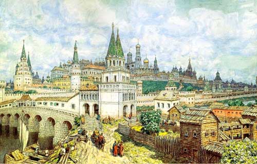 Расцвет Кремля в конце 17 века