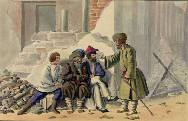 Жители Москвы в 1812 году