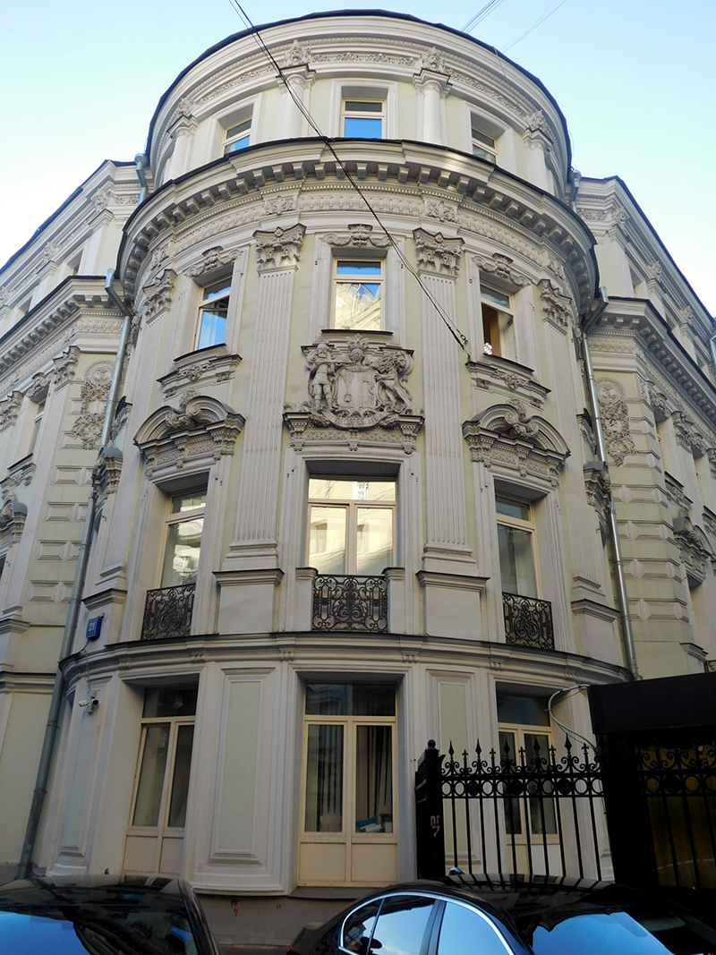 Дом Гудовичей в Брюсов переулке в Москве