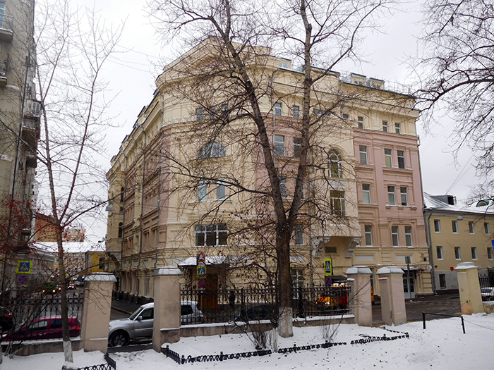 Милютинский переулок, дом 13 в городе Москве