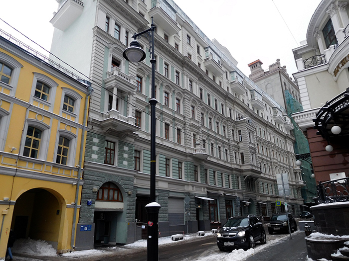 Милютинский переулок, дом 3 в городе Москве