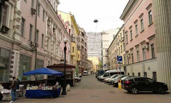 Большой, Малый и Средний Николопесковские переулки в Москве