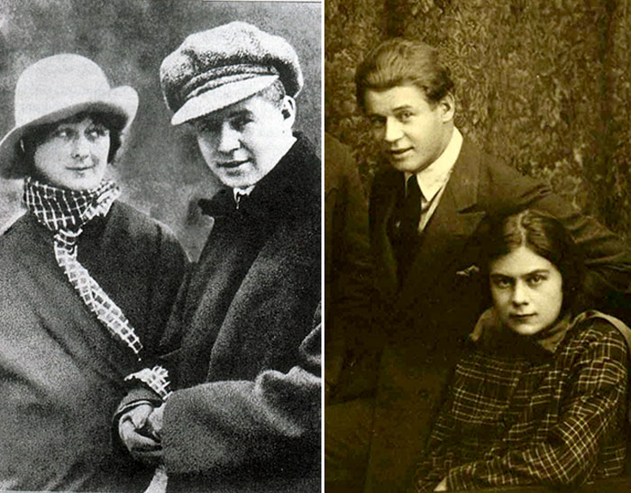 Есенин и его жены - Дункан и Толстая
