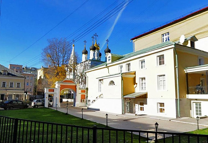 Дом Щепочкиной в Спасопесковском переулке в Москве