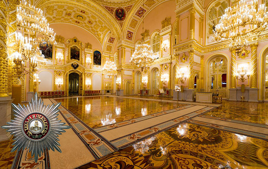 Александровский зал Кремля