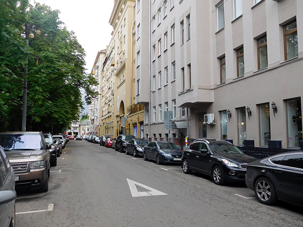 Малый Патриарший переулок в Москве