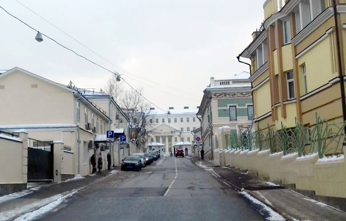Рюмин переулок в Москве