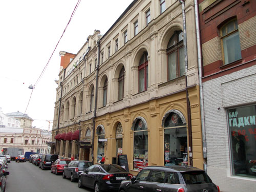 Доходный дом с магазинами на улице Кузнецкий Мост 6 строение 3