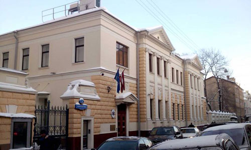 Чаплыгина, 3. Посольство Латвии.