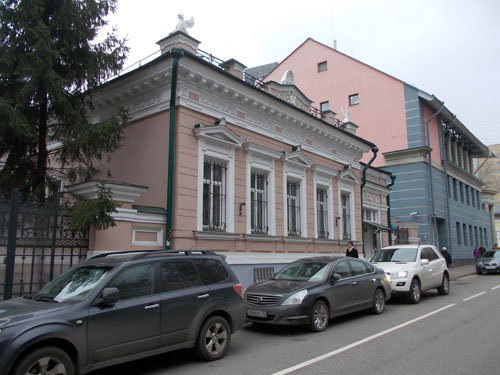 Дом архитектора Фалеева в Гагаринском переулке
