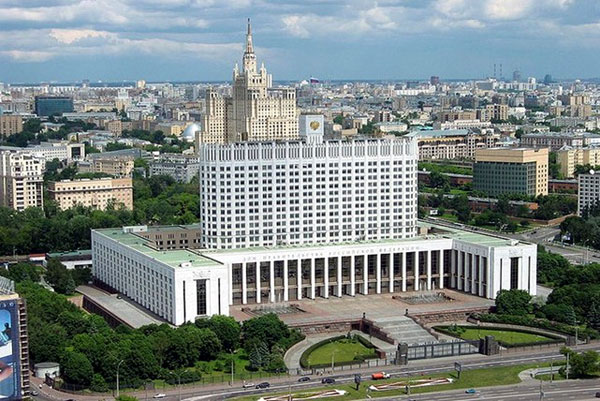 Белый дом - Дом правительства РФ в Москве