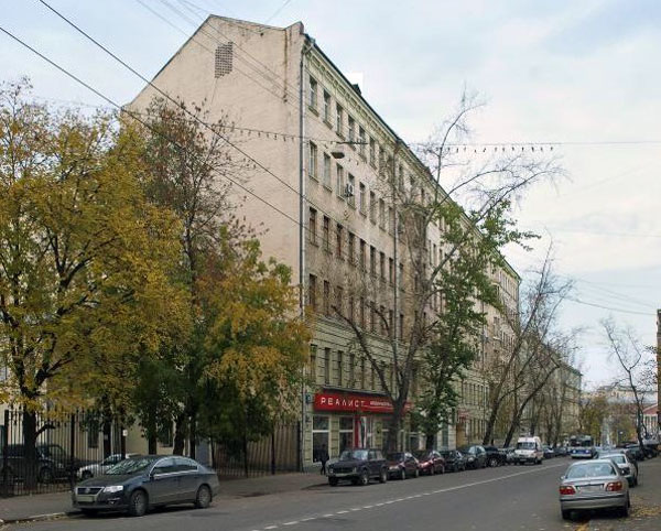 Улица Новая Басманная, дом 31 в Москве