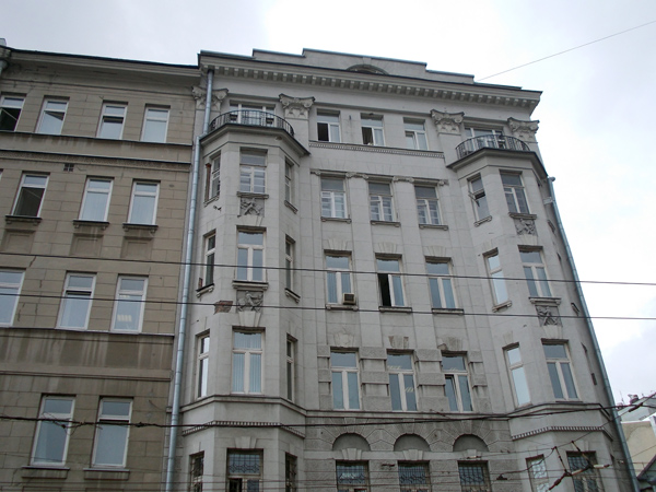 Доходный дом архитектора Гельриха на Малой Дмитровке
