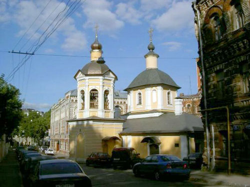 Храм Сергия Радонежского в Крапивниках