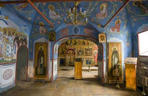 Внутренние помещения церкви Николая Чудотворца в Кленниках на Маросейке