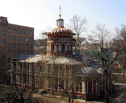 Храм преподобного Алексия Ново-Алексеевского монастыря