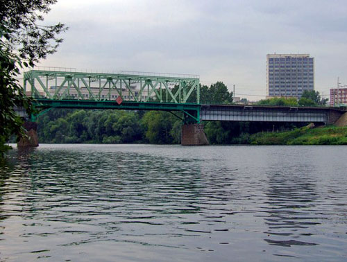 Белорусский (Филевский) мост в Москве