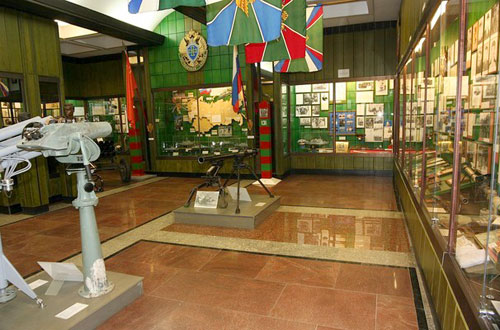 Экспозиция музея погранвойск на Яузском бульваре