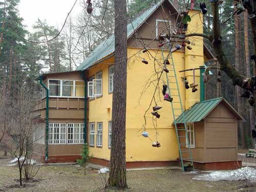 Дом-музей Корнея Чуковского в Переделкино в Москве