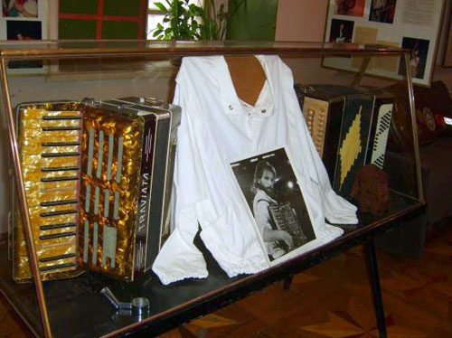 Экспозиция музея Игоря Талькова