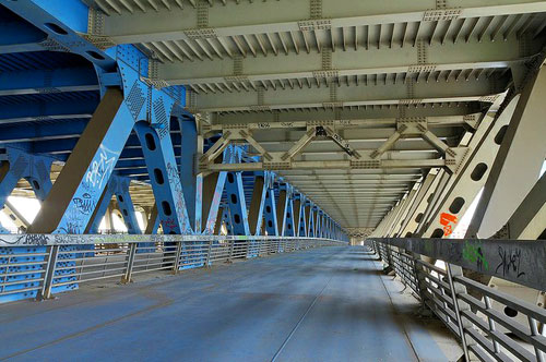 Старый Дорогомиловский мост - железнодорожный