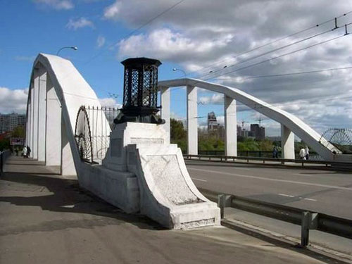 Боковые арки Хорошевского моста