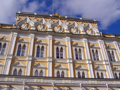 Фасад Большого Кремлевского дворца
