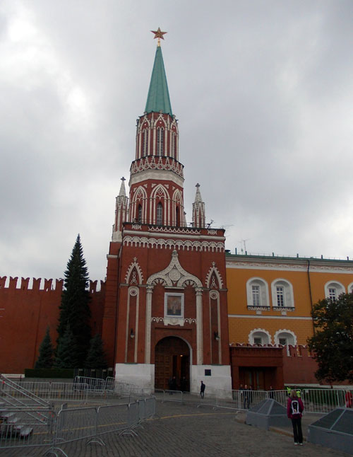 Никольская башня московского Кремля