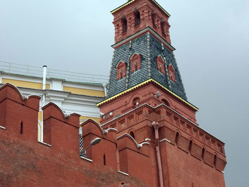 Конюшенная башня московского Кремля