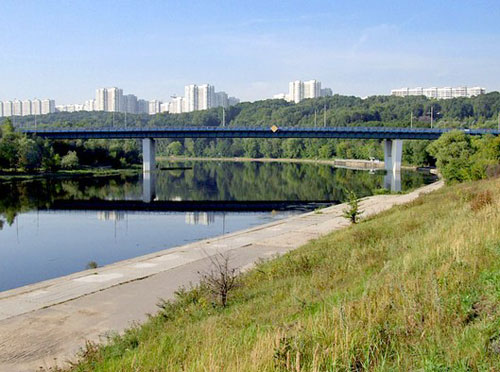 Крылатский мост в Москве