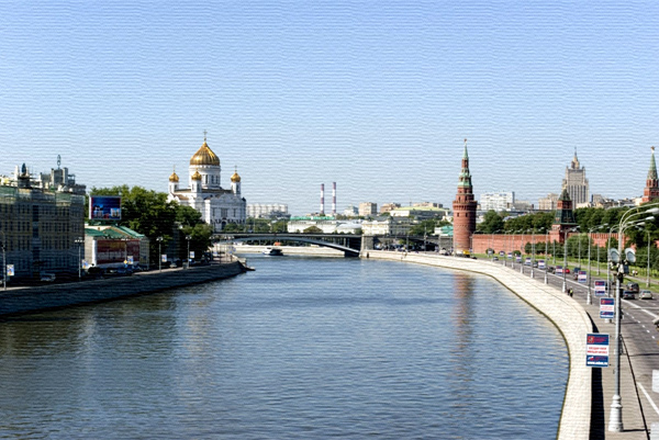 Две самые известные реки Москвы: Москва-река и Яуза