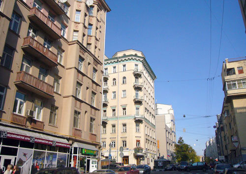 Улица Чаянова в Москве