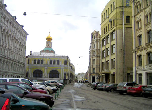 Богоявленский переулок в Москве