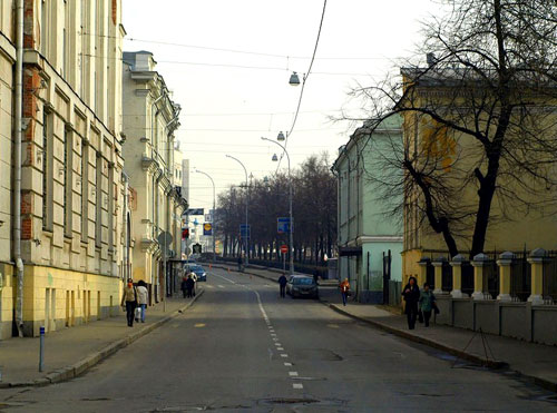 Большая Бронная улица в Москве