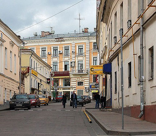 Большой и Малый Спасоглинищевский переулок в Москве