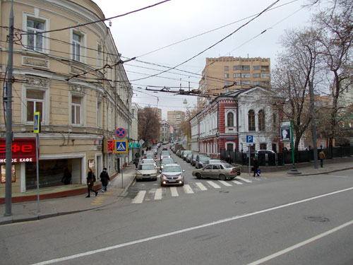 Гагаринский переулок в Москве
