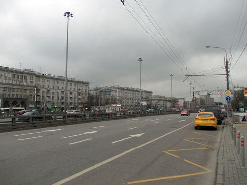 Ленинградский проспект в Москве