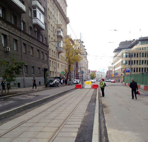 Лесная улица в Москве