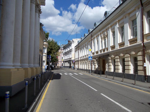 Потаповский переулок в Москве