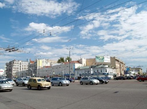 Самотечная площадь в Москве