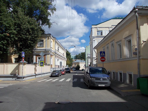 Сверчков переулок в Москве