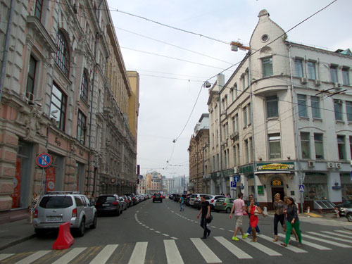 Мясницкая улица в Москве