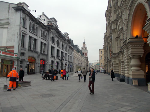 Улица Никольская в Москве