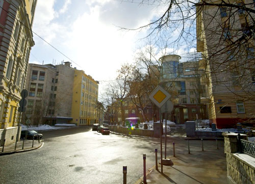 Вознесенский переулок в Москве