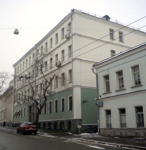 Яблонный переулок в Москве