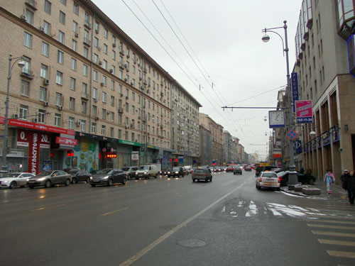 Первая Тверская-Ямская улица в Москве