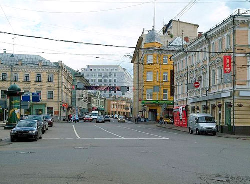 Улица Большая Лубянка в Москве