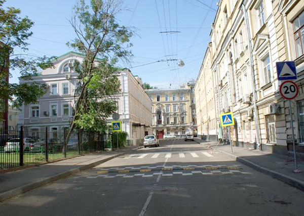 Фурманный переулок в Москве