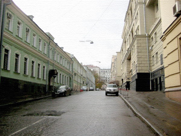Глинищевский переулок в Москве