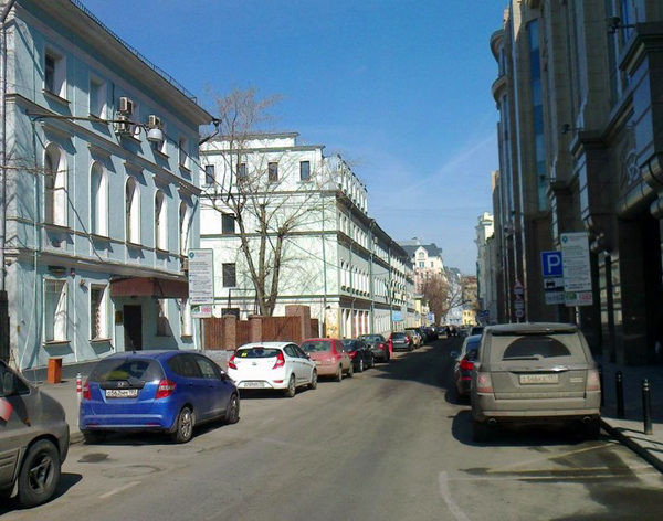 Кисловский переулок в Москве